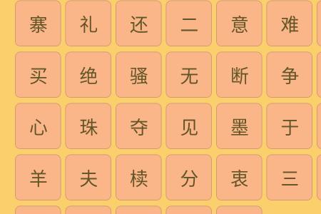 一个劳字和一只手有哪些成语