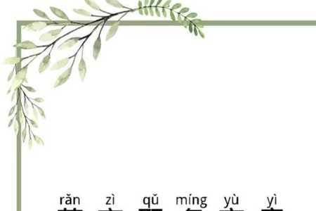 子苒的意思