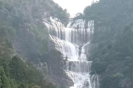 天台山大瀑布的水是怎么来的