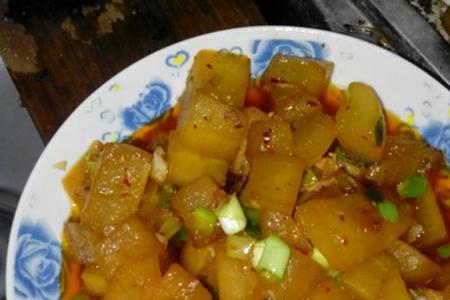 豆腐泡炒冬瓜家常做法