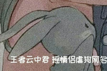 王者止于江南是情侣名字吗