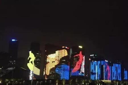 衡阳市来雁塔灯光秀时间