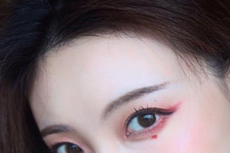 吊眼梢的女生好看么
