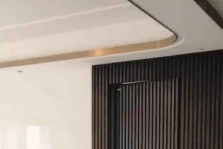 电视背景墙单边木格栅尺寸