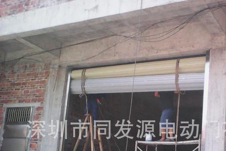 卷闸门升降时有吱吱声