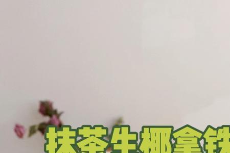 抹茶生椰热量