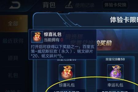 王者皮肤体验卡可以分开使用吗