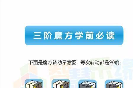 三阶魔方第6步公式口诀