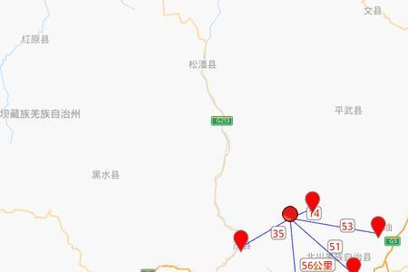 成都离绵阳近吗大约多少KM