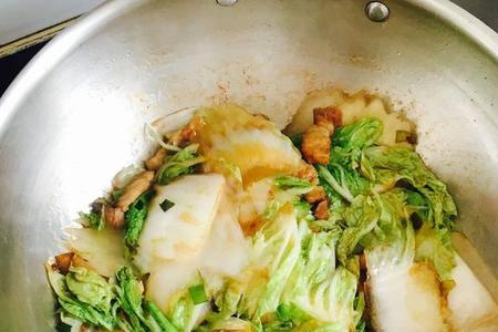 白菜炖馒头家常做法