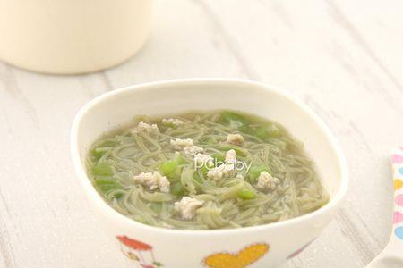九个月宝宝丝瓜瘦肉粥辅食