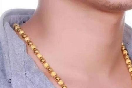 3克黄金项链有多细