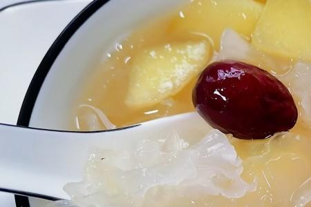银耳炖苹果最佳时间