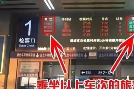 高铁ab候车区是什么意思