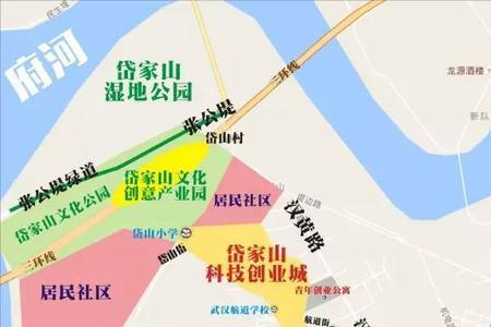 东湖高新区与江岸区距离多少