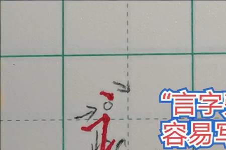 言字旁加个旁是什么字