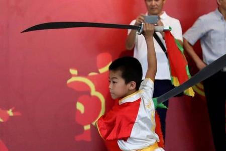 男孩武术发型