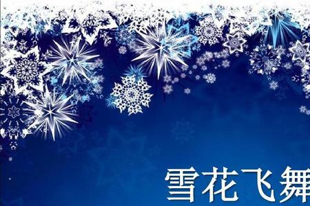 雪花纷飞意思