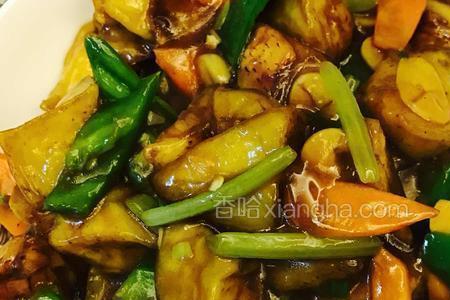 茄子芹菜卤的做法