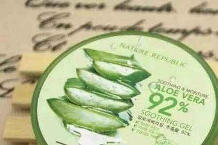 艾灰和芦荟胶能一起做面膜吗
