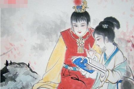 宝玉与林黛玉对诗故事情节