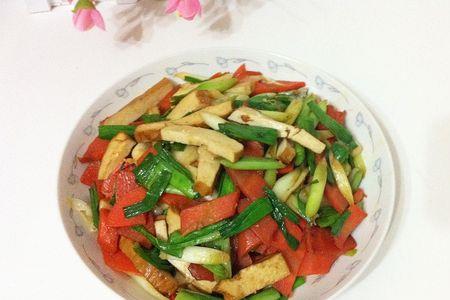 豆干炒胡萝卜的做法大全
