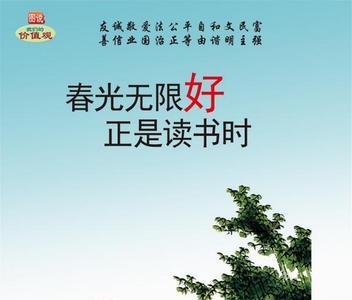 少年正是读书时的成语