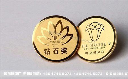 圆形胸牌尺寸标准对照表