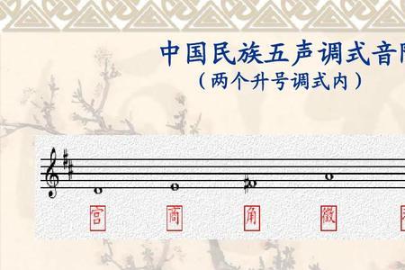 c徵调式的宫音是什么