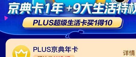 京东plus中文意思