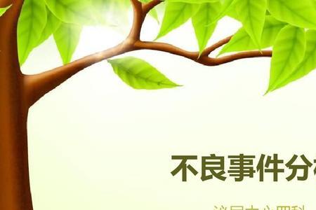 护理不良事件四级描述