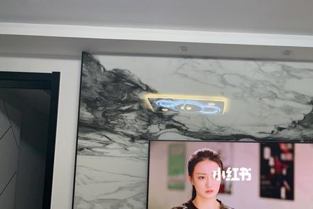 大理石背景墙透光灯带安装方法