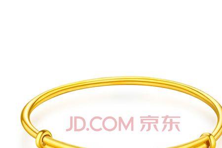黄金手镯23克细吗