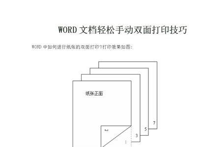 word2010里没有双面打印