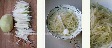 干苤蓝丝的腌制