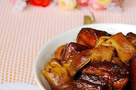 百叶结烧肉做法