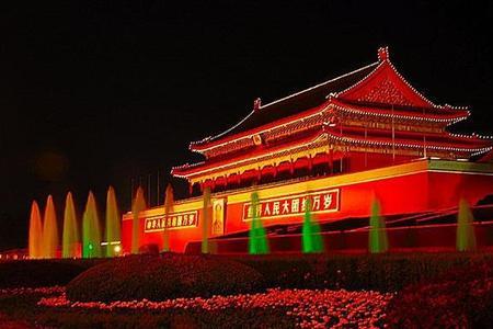 北京天安门有多大