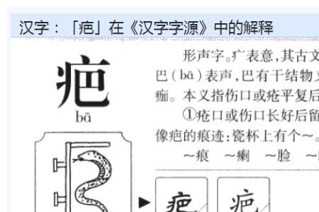 刀疤头的字有哪些