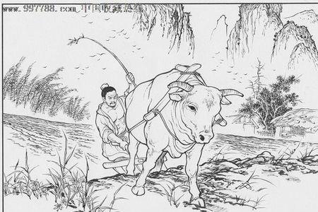 牛头马面素描怎么画