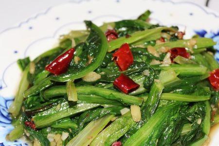 炸油麦菜