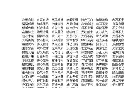 关于猫头鹰的四字词语