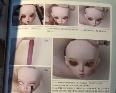 给bjd娃娃化妆需要什么材料