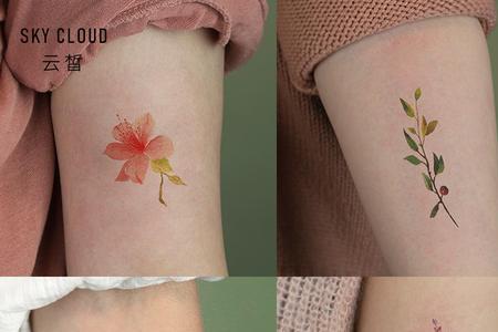 植物纹身贴什么原理