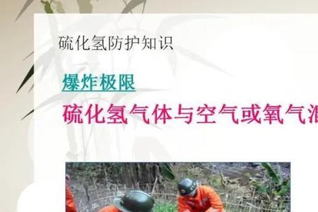 硫化氢防毒率和颜色是什么