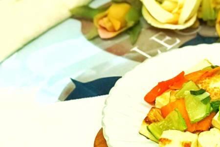 黄瓜豆腐的家常做法