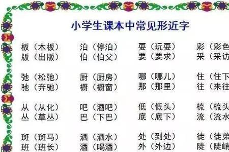 涧的形近字