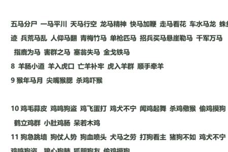 表示人类与动物友好的四字词语