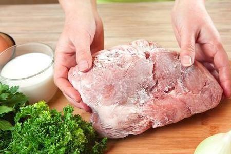 冻肉解冻可以放外面多久