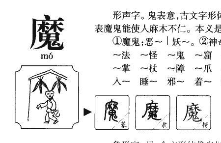 摩的部首和结构是什么
