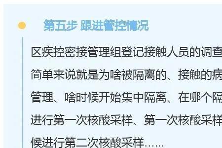怎样追踪密接者和次密接者